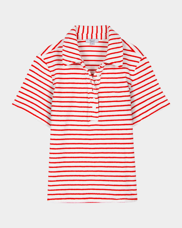 Naveli Striped Polo